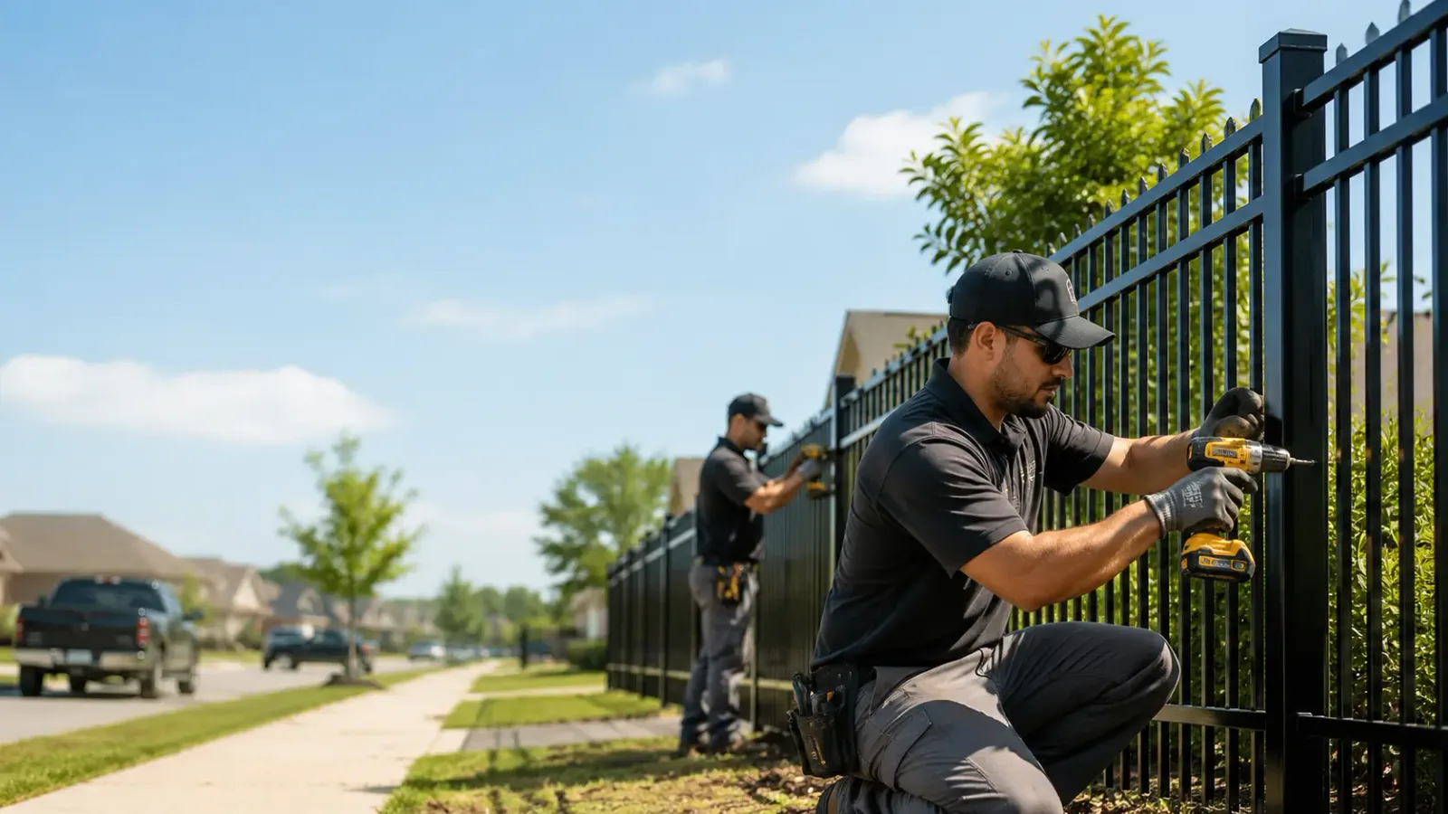 Metal Fence Installation in Egan, LA